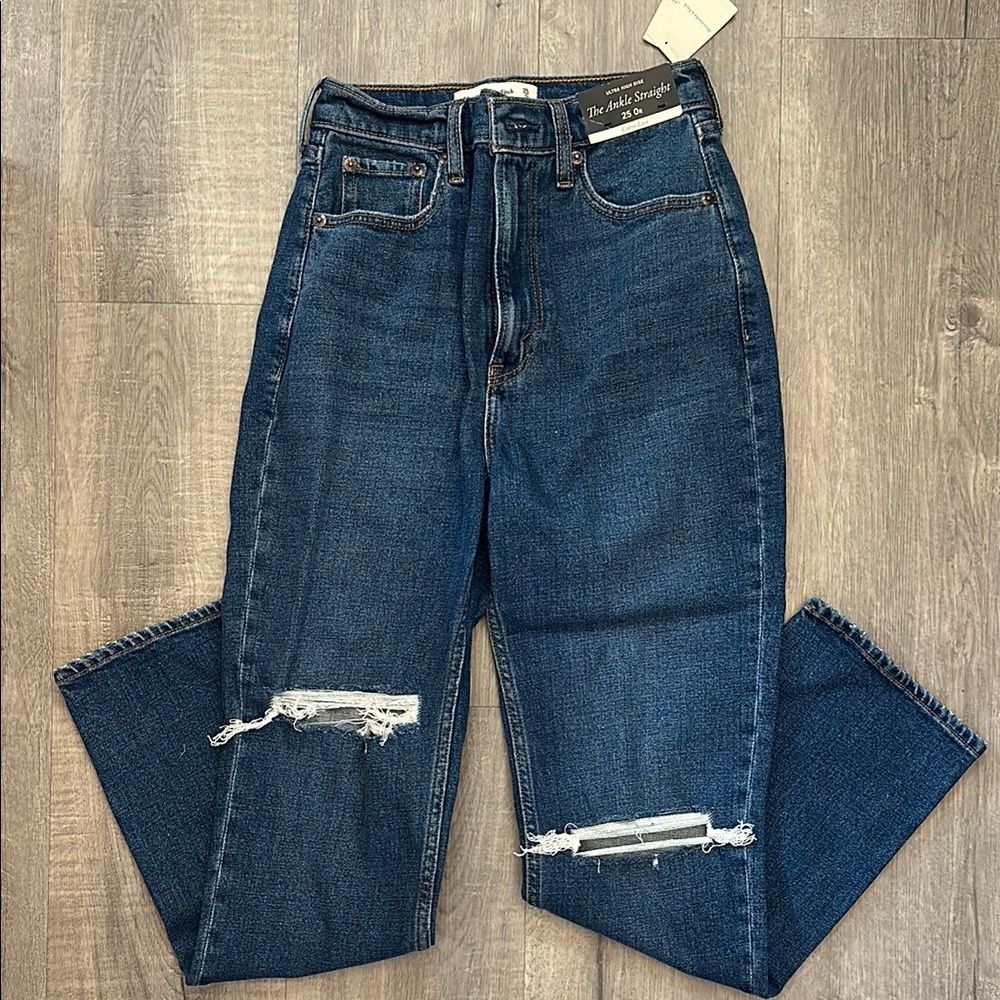 Abercrombie & Fitch Classic Blue Denim Jeans